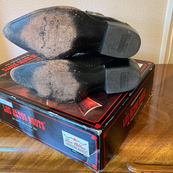 Black Ostrich leg 9 - Picture 1 of 4